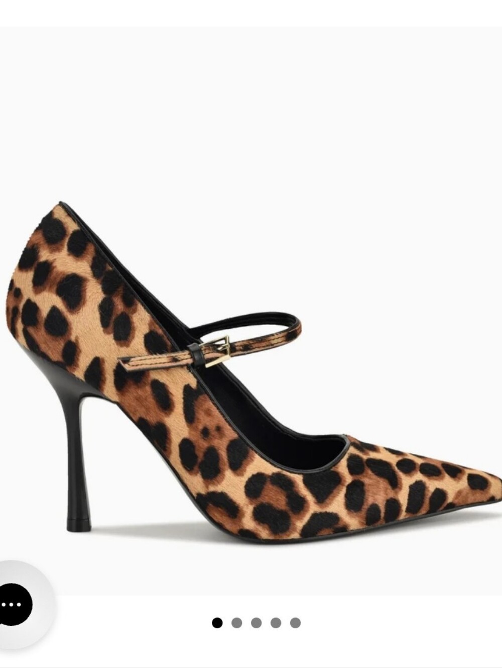 Nine West Jinnie Leopard Print Mary Jane Pumps Leopard Print